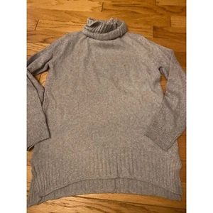 Neu ohne Etikett Abound grauer langärmliger Basic-Pullover mit Rollkragen für Damen Größe Small - Bild 1 von 7
