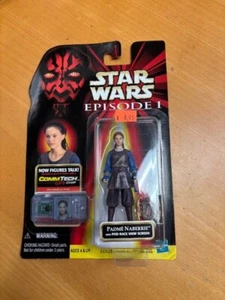 Star Wars Episode 1 Padme Naberrie Commtech Chip Action Figure - Picture 1 of 2