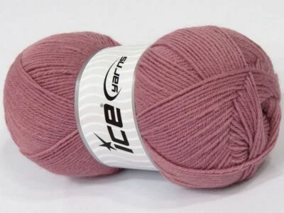 Lote de 4 hilos finos Softly Baby 4x100g/340m rosa antiguo Foto 1 de 4