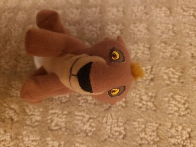 Disney Lion King Simba's Pride Miniature Plush McDonald's Toy 3"   - Image 1 of 4