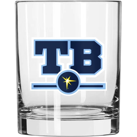 Tampa Bay Rays Letterman 14oz. Rocks Glass Cover