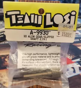 Team Losi A-9930 XX Aluminium Gear Slipper Schaft 2,19:1 XXX LOSA9930 Vintage - Bild 1 von 3