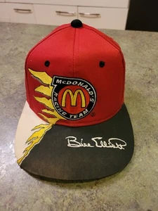 Vintage Bill Elliott #94 NASCAR Embroidered McDonald's Racing Team Trackside Cap - Picture 1 of 8