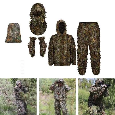 Ghillie-Anzug, Waldhose, Tarnanzug Für Outdoor-Fotografie, Türkei-Jagd, XL, - Bild 1 von 4