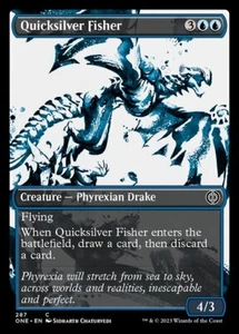MTG QUICKSILVER FISHER 287 EXC - PESCATORE DI MERCURIO - ONE X EN - MAGIC - Picture 1 of 1