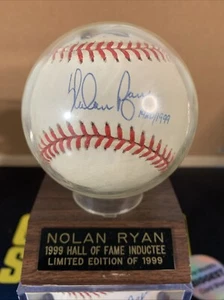 Nolan Ryan - Autographed American League Baseball - Goldin COA W/ Case # /1999 - Picture 1 of 1