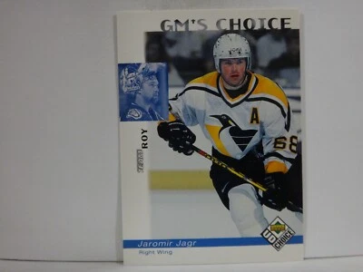 1998-99 UD Choice Penguins Hockey Card #226 Jaromir Jagr GM - Image 1 of 2