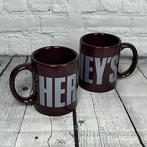HERSHEY'S Chocolate Coffee Mug Hot Chocolate Cup Gift Set of 2 - 12 oz. Galerie - Picture 1 of 7
