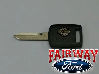 99 thru 12 F250 F350 Super Duty OEM Genuine Ford Harley Davidson Key 164-R8081 - Image 1 of 4
