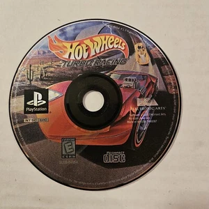 Hot Wheels: Turbo Racing (Sony PlayStation 1, 1999) - Picture 1 of 2