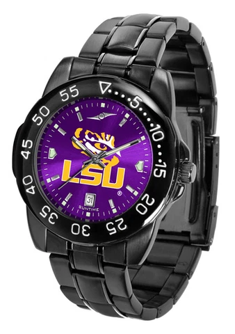 Louisiana State Tigers LSU Ncaa Licensed Fantom Anochrome Watch and Dog Tag Cover