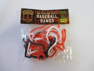 Pulsera 2012 Gigantes de San Francisco Serie Mundial Campeones Bandas de Béisbol Nuevo Zoo Foto 1 de 2