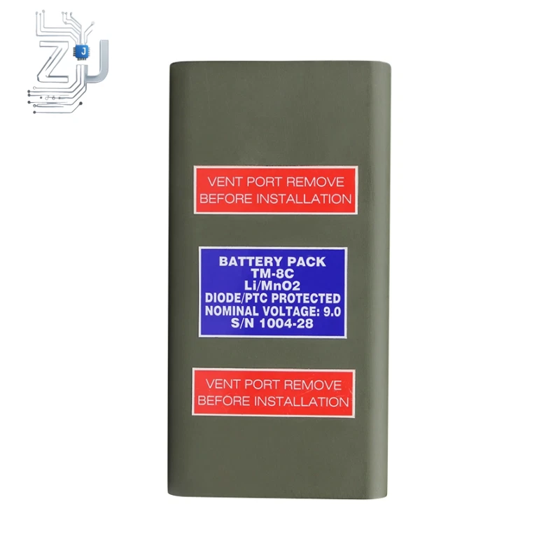 TM-8C S/N1004-28 SAFT Satellite Communication System Battery 9V Battery Pack New - Image 1 of 4