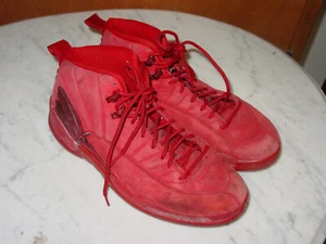 2018 Nike Air Jordan Retro 12 Gym Red 130690-601 Shoes! Size 10.5 Sold As Is! - Picture 1 of 17