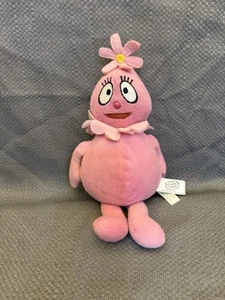 YO GABBA GABBA Foofa 16” Plush Doll Nanco 2010 Pink Stuffed Toy w/ Flower - Picture 1 of 6