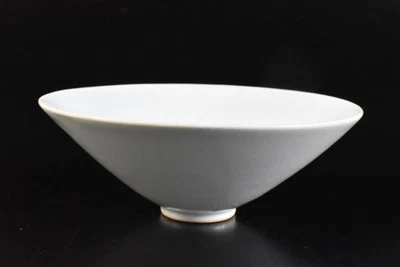 S2372: Escultura Flor Dinastía Li Coreana TAZÓN DE TÉ Tenmoku chawan, automático Foto 1 de 4
