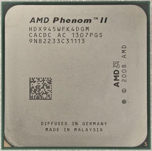 AMD Phenom II X4 945 Quad Core Processor 3.0 GHz, Socket AM2+/AM3, 95W CPU - Picture 1 of 2