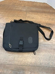 Black Ultimate Travel Organizer Zipper Pocket X-Large Nylon Bible Cover - Picture 1 of 13