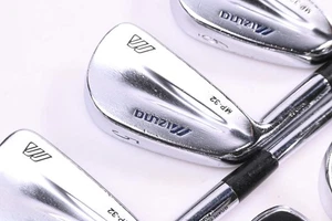 Left Hand Mizuno MP-32 Irons / 4-PW / Stiff Flex Dynamic Gold S300 Shafts - Picture 1 of 7