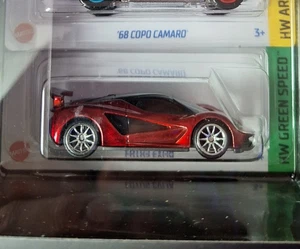 Hot Wheels Super Treasure Hunt Lotus Evija 2023 LONG CARD - Picture 1 of 3