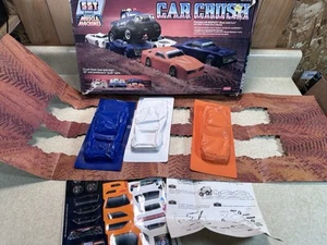 SST Car Crush play Set Bigfoot muscle machines Complete, W/ Extras Rare - READ - Picture 1 of 24