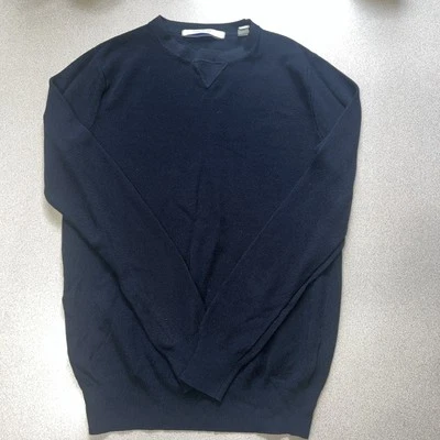 Suéter Scotch & Soda Para Hombre Mediano Negro Manga Larga Pullover Tejido Mezcla Viscosa Foto 1 de 4