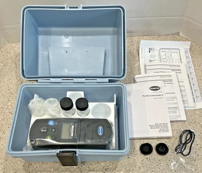 Hach 58700-01 口袋色度计 II 5953001 溴测试套件 Br2 * 新 * — 第 1/4 张图片