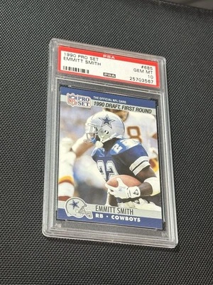 Emmitt Smith Rookie 1990 Proset GEM MINT 10 Grade! - Image 1 of 2