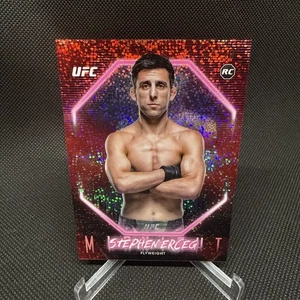 2025 Topps Midnight UFC Stephen Erceg Red Refractor/99 Rookie #89 - Imagen 1 de 3