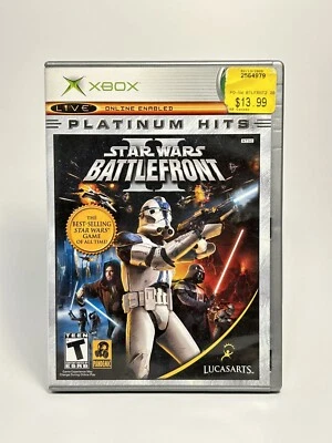 Star Wars: Battlefront II (Xbox, 2005) (Platinum Hits) CIB - Image 1 of 4