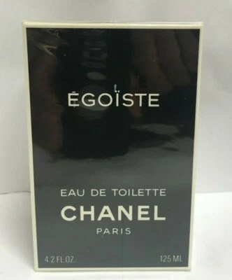 CHANEL EGOISTE Masculino Eau De Toilette Splash 4.2 Oz Selado Original Vintage - Imagem 1 de 4