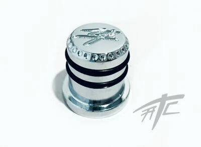 HAYABUSA GRABADO CORTE DIAMANTE CROMO AGUJERO CHOQUE TAPÓN 1999 SUZUKI HAYABUSA Foto 1 de 3