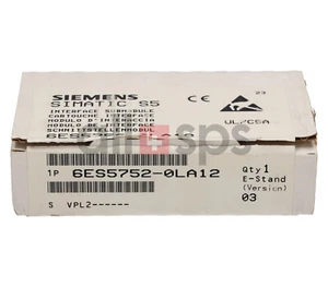 MODUŁ INTERFEJSU SIMATIC S5, 6ES5752-0LA12 (NO) - Zdjęcie 1 z 3