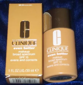 Clinique Even Better Makeup Broad Spectrum SPF15-Brulee WN68 - Picture 1 of 1