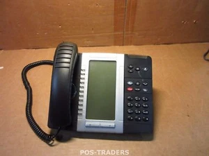 Téléphone Mitel 5330 rétroéclairé IP VOIP grand écran noir INCL combiné - Photo 1/1