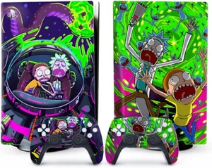 Toxxos PS5 Skin Disc Edition Anime Console and Controller Vinyl Cover Skins W... - Picture 1 of 12
