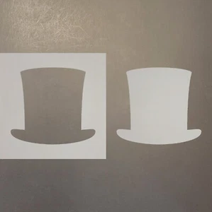 Abe Lincoln Top Hat Plastic Mylar Stencil Airbrush Painting Art Supplies - Picture 1 of 1