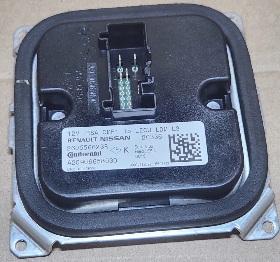 RENAULT MEGANE RS MK4 LED HAEDLIGHT MODULE BALLAST - image 1 of 1