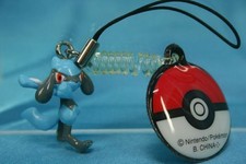 Bandai Nintendo Pokemon DP Gashapon Mini Figure Screen Cleaner Strap P2 Riolu 