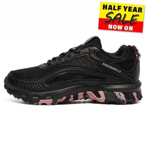 Reebok Ridgerider 6.0 Mujer Aire Libre Trail Caminar Zapatos Entrenadores Negros - Imagen 1 de 5