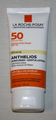 La Roche-Posay 50 Body & Face Mineral Anthelios Sunscreen- Gentle Lotion 3 fl oz - Image 1 of 4