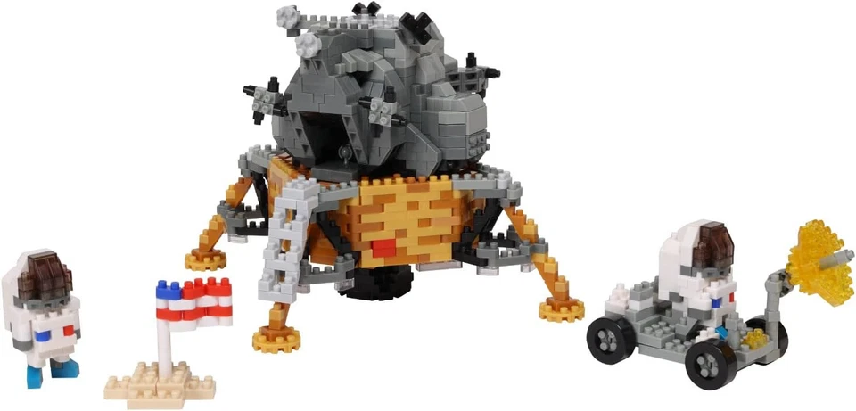 Kawada Nanoblock Mini Nano Lunar Lander NBM-039