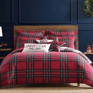 Spencer Plaid Flannel Comforter Set - Levtex Home - Picture 1 of 27