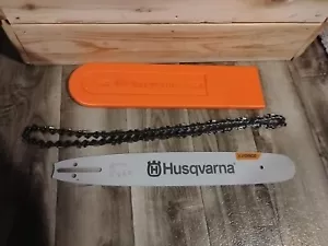OE Husqvarna 16" Bar .325" .050" 582075366 With Chain - Picture 1 of 6