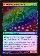 Skittering Monstrosity FOIL Time Spiral NM Black Uncommon MAGIC CARD ABUGames