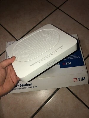 SMART MODEM ROUTER WIFI ADSL FIBRA TIM TG789VAC TELECOM FIBRA - Immagine 1 di 4