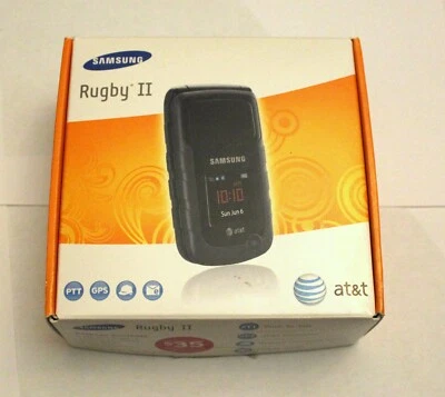 Samsung Rugby 2 - AT&T, bloqueado, caja original PROBADO Foto 1 de 4