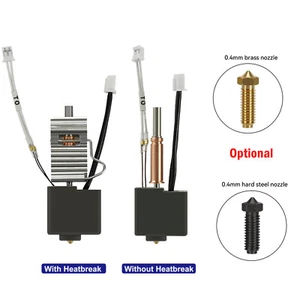 0.4mm Nozzle Hotend Kit with Heatbreak for Anycubic Kobra 3 3D Printer - Picture 1 of 22