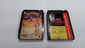 Glen Campbell Vintage 8 Track Tapes Rhinestone Cowboy 1975 Country Music - Picture 1 of 4