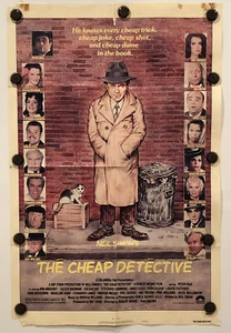 THE CHEAP DETECTIVE Original One Sheet SS/Folded Movie Poster - 1978 - Bild 1 von 9
